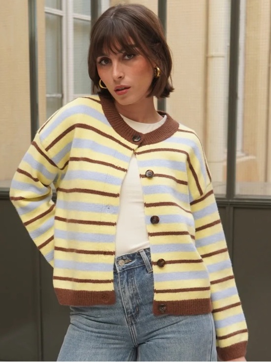 Sweaters - EASY CLOTHES CARDIGAN